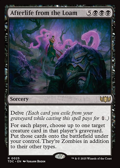 Afterlife from the Loam — Tarkir: Dragonstorm Commander 25