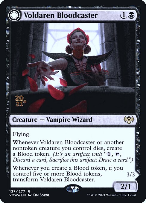 Voldaren Bloodcaster — Innistrad: Crimson Vow Promos 137s