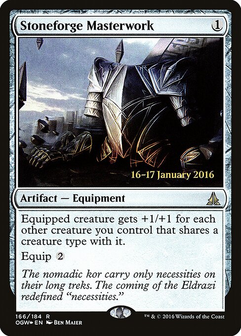 Obra-prima de Litoforjaria — Oath of the Gatewatch Promos 166s