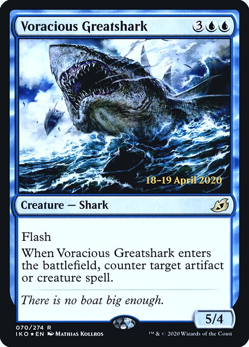 Megatubarão Voraz — Ikoria: Lair of Behemoths Promos 70s