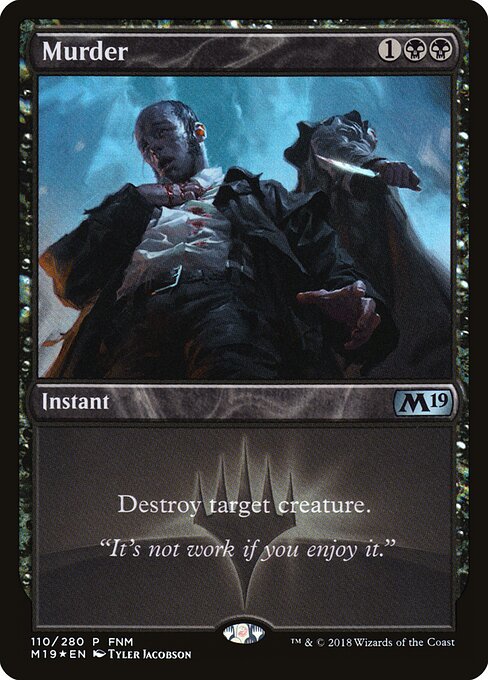 Homicídio — Core Set 2019 Promos 110