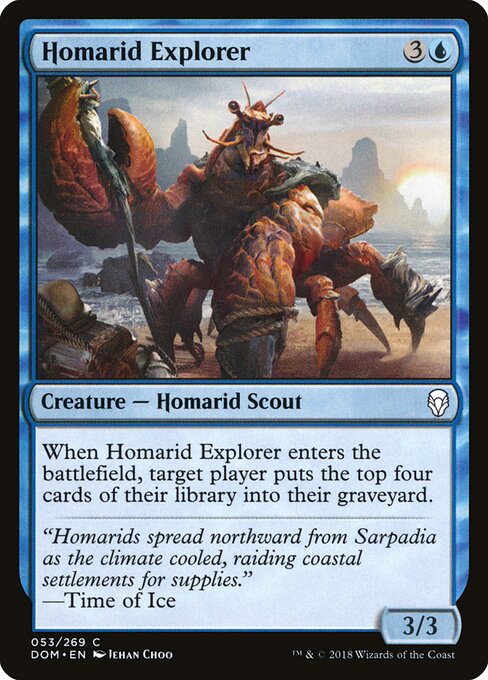 Explorador Homárida — Dominaria 53