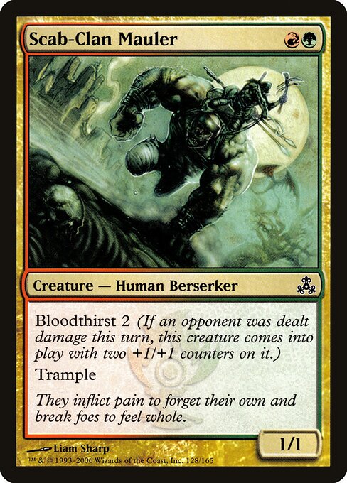 Pugilista do Clã Cicatriz — Guildpact 128