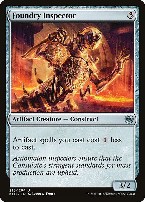 Inspetor da Fundição — Kaladesh 215
