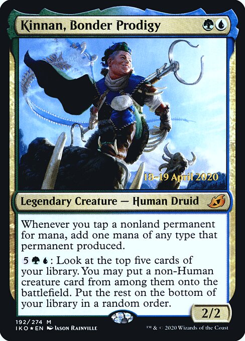 Kinnan, Vinculador Prodígio — Ikoria: Lair of Behemoths Promos 192s