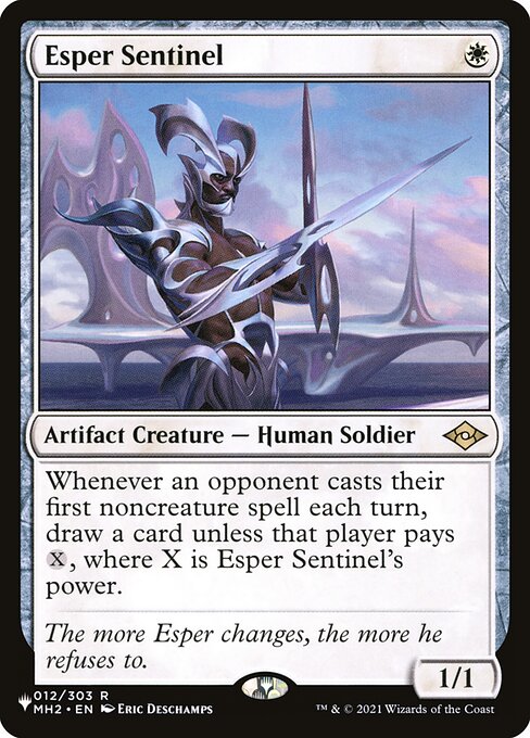 Sentinela de Esper — The List MH2-12