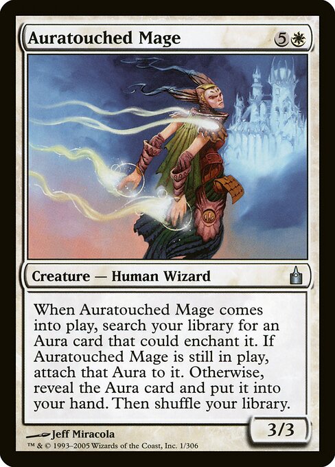 Mago de Aura Encantada — Ravnica: City of Guilds 1