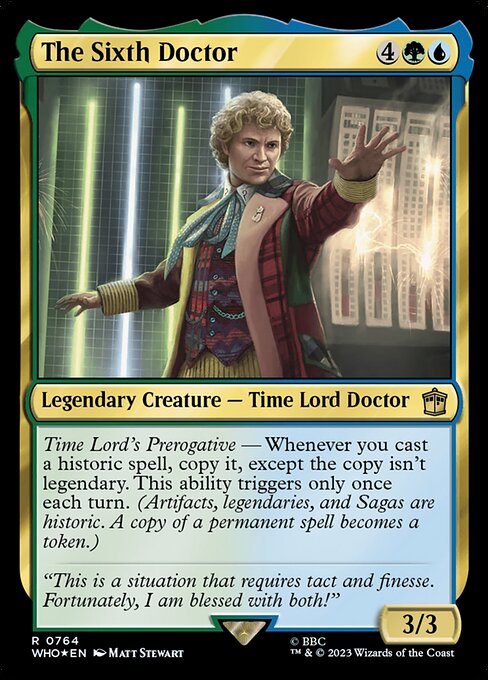 The Sixth Doctor — Doctor Who 764