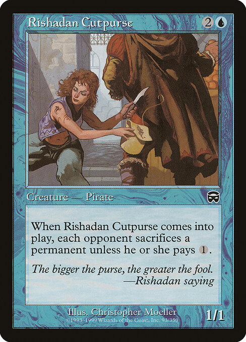 Carteirista de Rishada — Mercadian Masques 93
