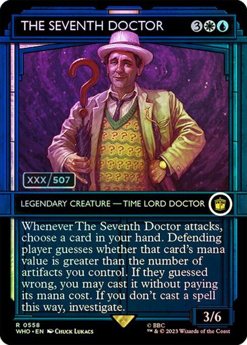 The Seventh Doctor — Doctor Who 558z