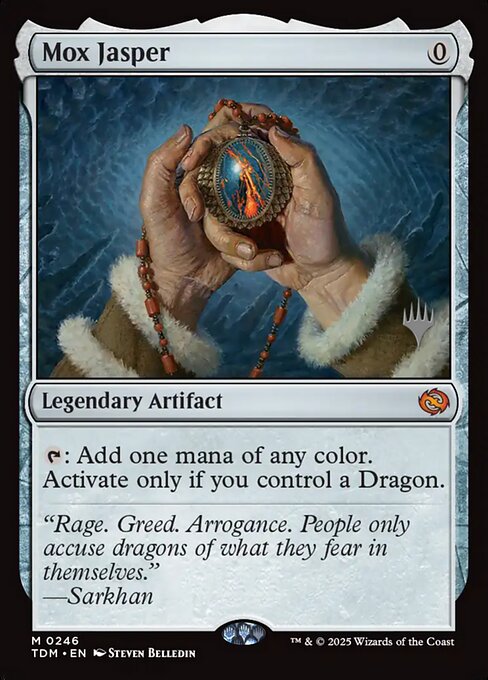 Mox Jasper — Tarkir: Dragonstorm Promos 246p