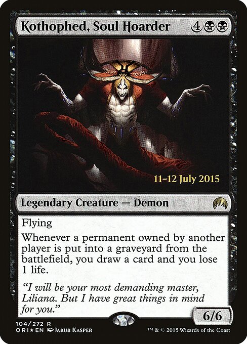 Kothophed, Acumulador de Almas — Magic Origins Promos 104s