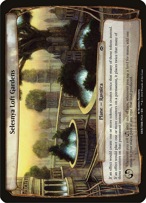 Jardins Suspensos de Selesnya — Planechase Anthology Planes 69