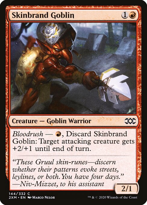 Goblin da Pele Marcada — Double Masters 144