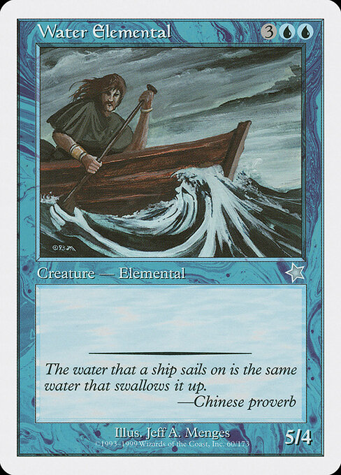 Elemental da Água — Starter 1999 60
