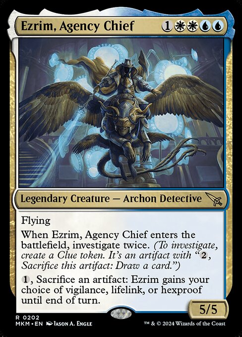 Ezrim, Chefe da Agência