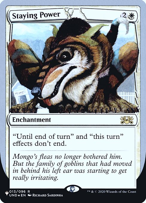 Staying Power — The List (Unfinity Foil Edition) 8