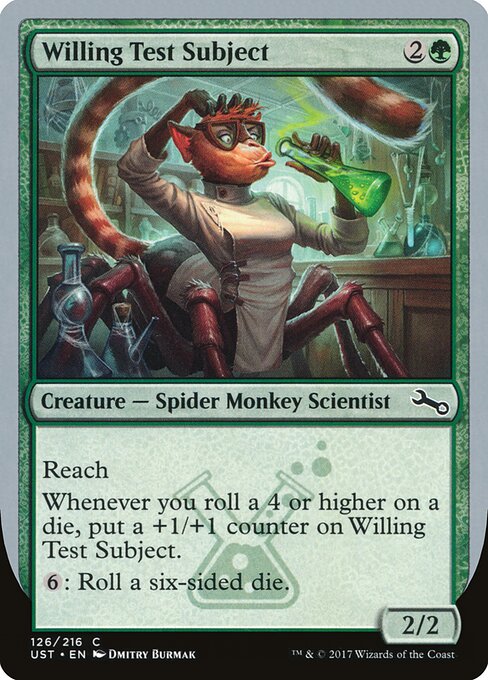 Willing Test Subject — Unstable 126