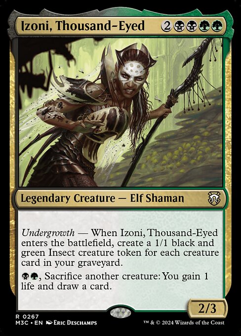 Izoni dos Mil Olhos — Modern Horizons 3 Commander 267