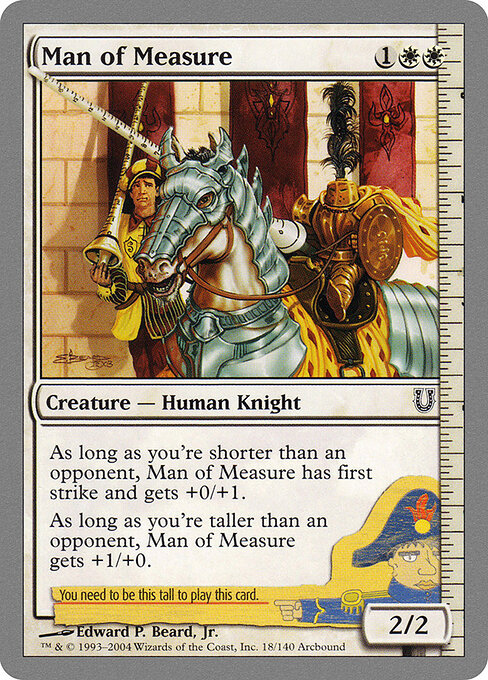 Man of Measure — Unhinged 18