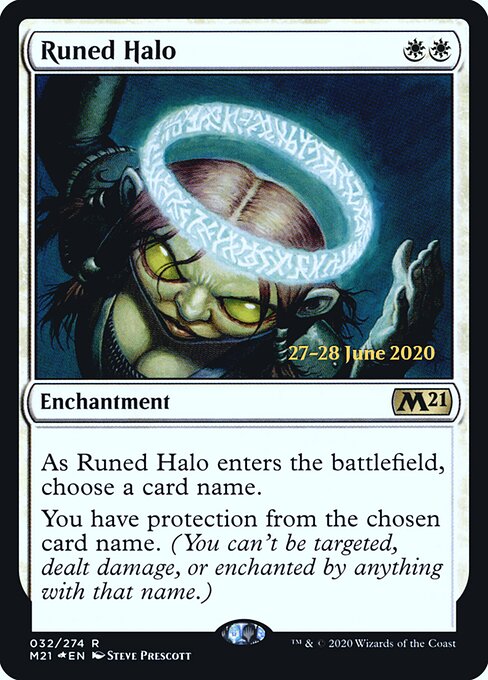 Auréola Rúnica — Core Set 2021 Promos 32s