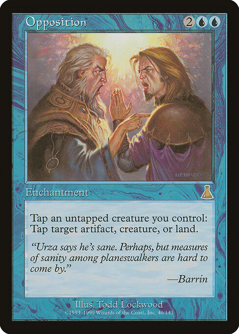 Oposição — Urza's Destiny 40