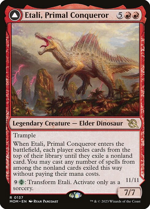 Etali, Conquistador Primordial // Etali, Doença Primordial