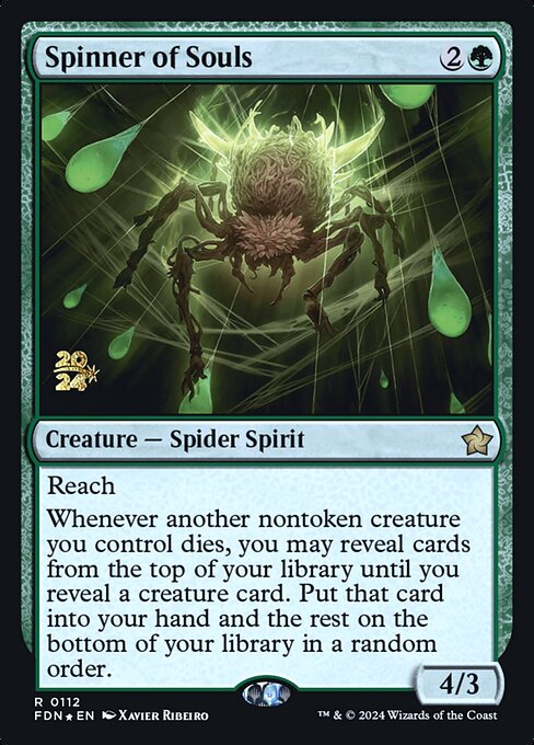 Spinner of Souls — Foundations Promos 112s
