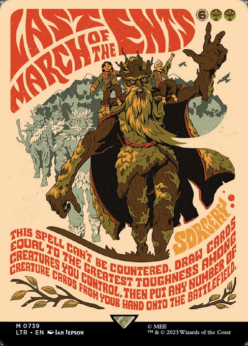 Última Marcha dos Ents — The Lord of the Rings: Tales of Middle-earth 739