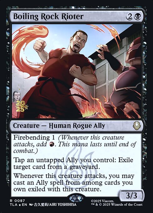 Boiling Rock Rioter — Avatar: The Last Airbender Promos 87s