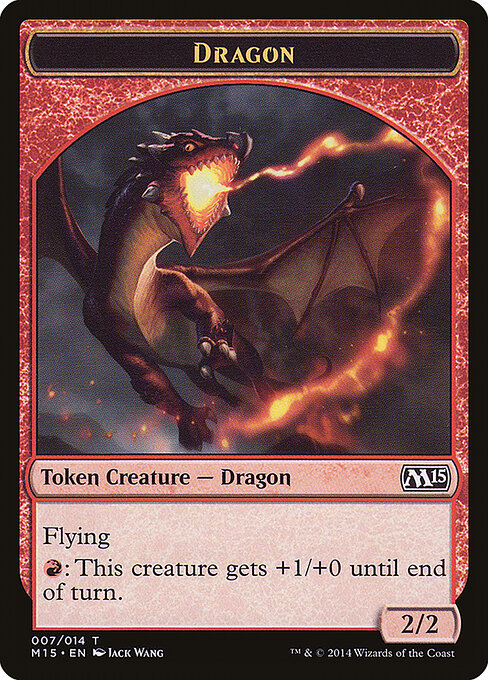Dragon — Magic 2015 Tokens 7