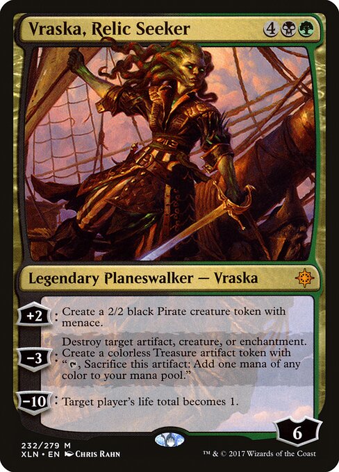 Vraska, Caçadora de Relíquias — Ixalan 232
