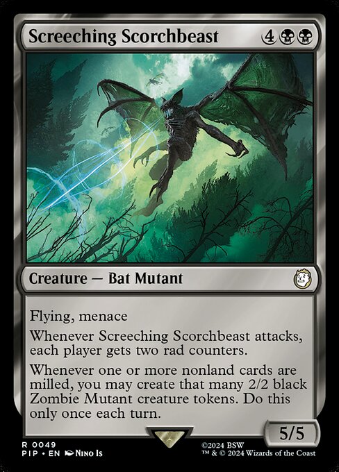 Screeching Scorchbeast — Fallout 49