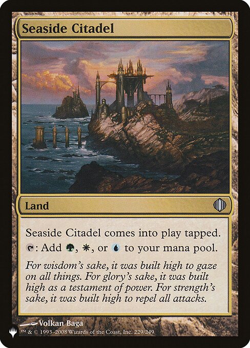 Cidadela à Beira-Mar — The List ALA-229