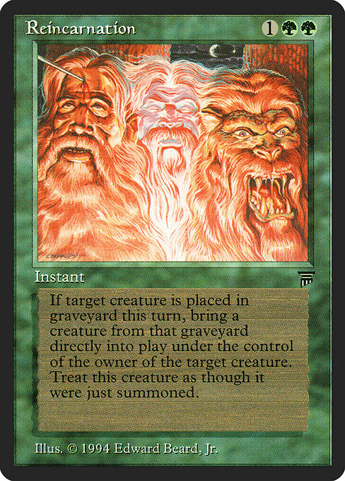 Reincarnation — Legends 201