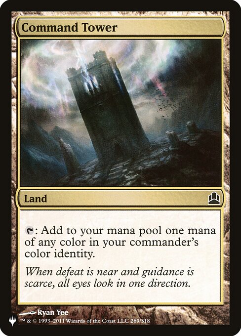 Torre de Comando — The List CMD-269