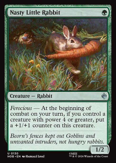 Nasty Little Rabbit — The Hobbit 130