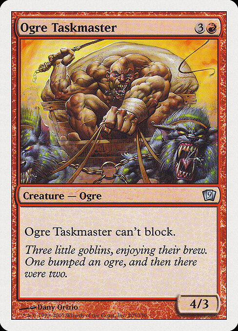 Capataz Ogre — Ninth Edition 205