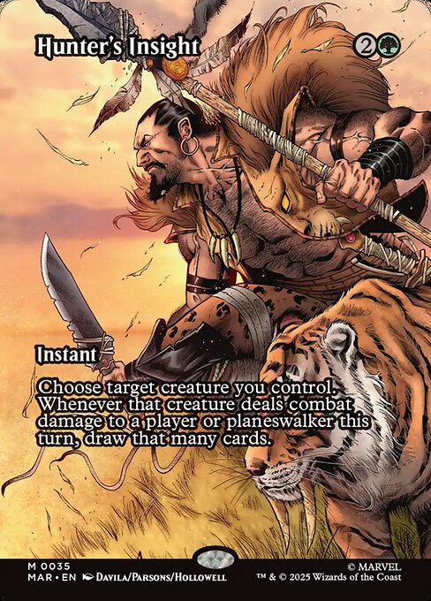 Percepção do Caçador — Marvel Universe 35