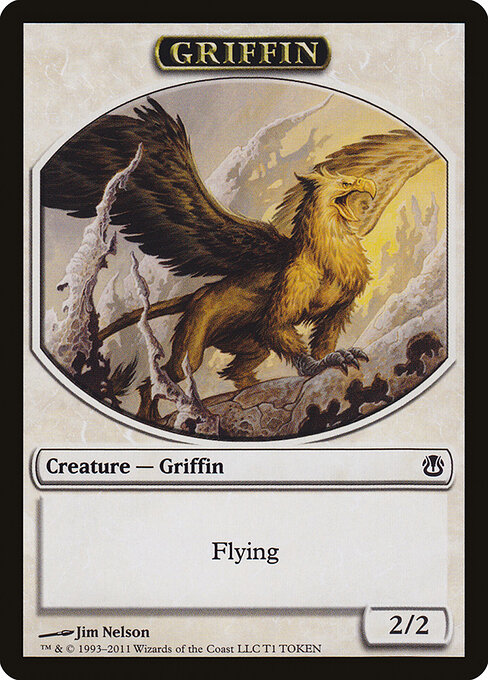Griffin — Duel Decks: Ajani vs. Nicol Bolas Tokens 1