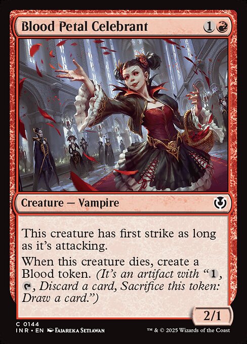 Celebradora das Pétalas de Sangue — Innistrad Remastered 144