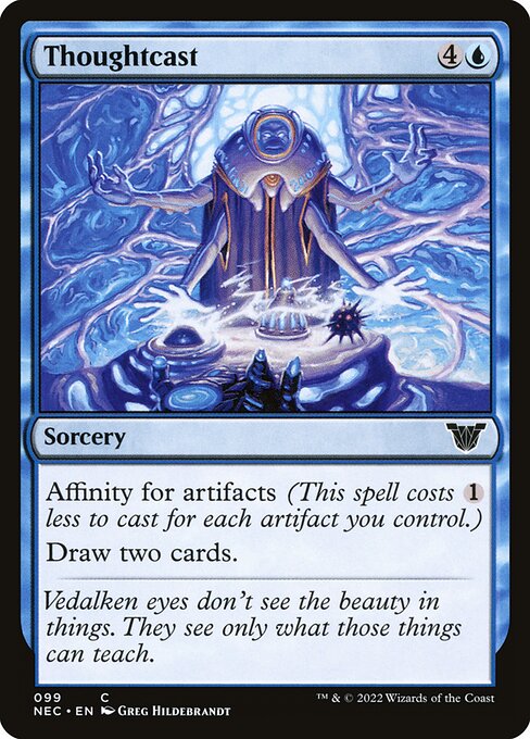 Conjurado por Pensamento — Neon Dynasty Commander 99
