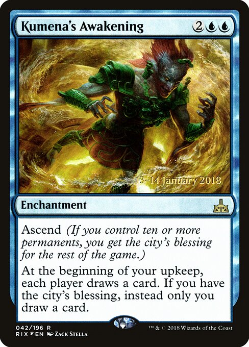 Despertar de Kumena — Rivals of Ixalan Promos 42s