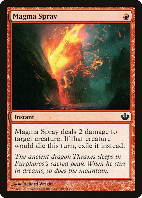 Esguicho de Magma — Journey into Nyx 103