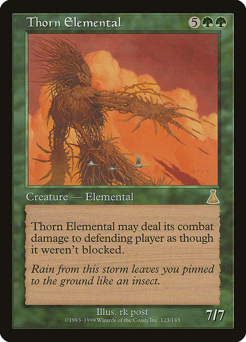 Elemental dos Espinhos — Urza's Destiny 123