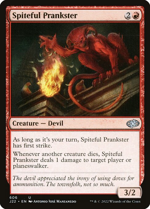 Spiteful Prankster — Jumpstart 2022 606