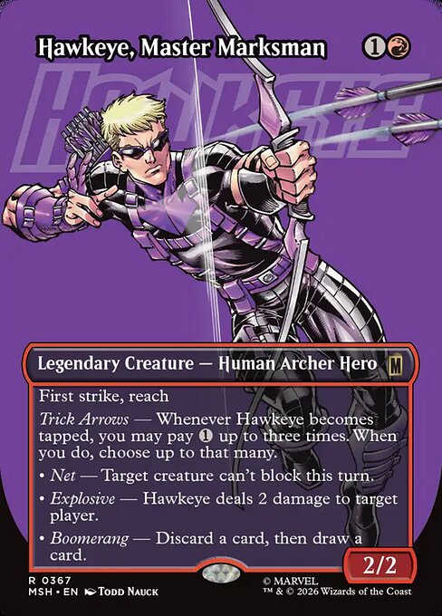 Hawkeye, Master Marksman — Marvel Super Heroes 367