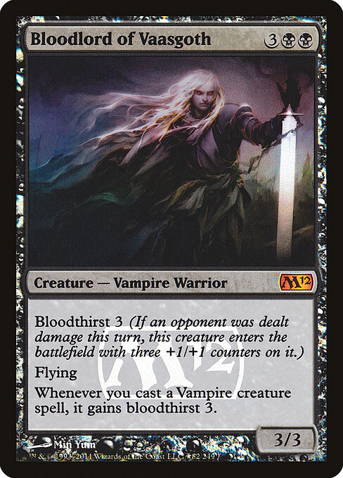 Senhor Vampiro de Vaasgoth — Magic 2012 Promos 82★