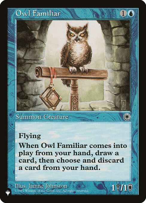 Owl Familiar — The List POR-63