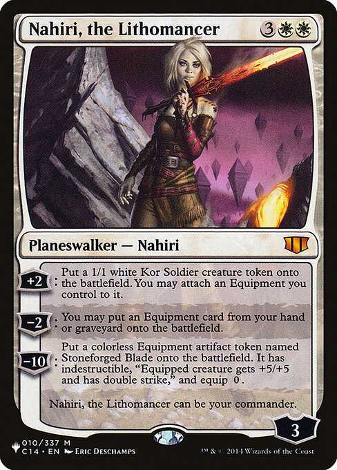 Nahiri, a Litomante — The List C14-10